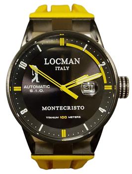 Locman montecristo golf NERO CINTURINO GIALLO