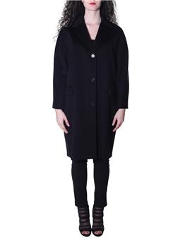 Aspesi cappotto loro piana NERO