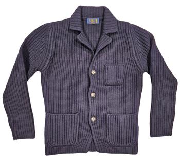 Giacca lavorata golf by montan BLU