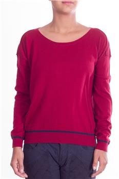 Maglia petit bateau giro collo BORDEAUX I4