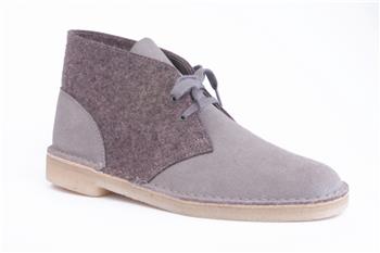 Clarks desert boot pelle lana CAMOSCIO E LANA Y5