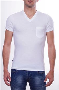 Blauer t-shirt uomo scollo BIANCO P6