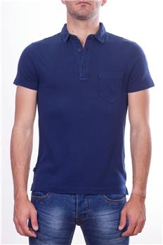 Blauer polo uomo con tasca BLU P6