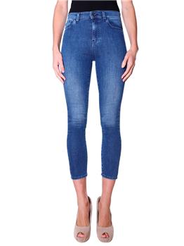 Jeans twin set skinny DENIM BLU MEDIO