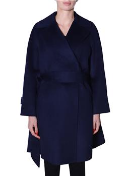 Cappotto twin set classico MID BLU