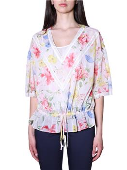 Camicia twin set floreale FIORI DI CAMPO