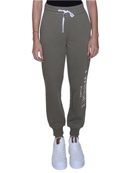 Pantalone twin set felpa VERDE ALPINO