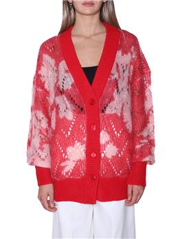Cardigan twin set FLOWER GERANIUM