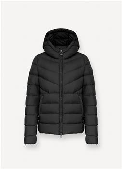 Piumino colmar donna cappuccio NERO Z5