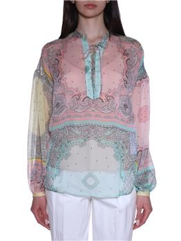 Blusa twinset STAMPA BANDANA