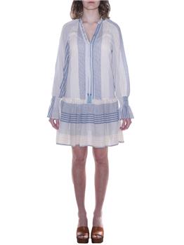 Abito garza twinset RIGA NEVE AZZURRO