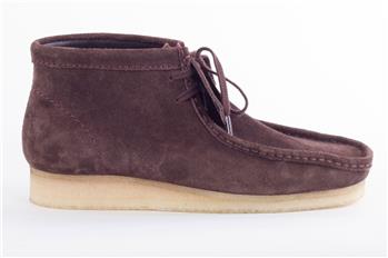 Clarks wallabee uomo classica MARRONE Y7