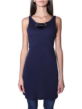 Abito petit bateau con fiocco BLU