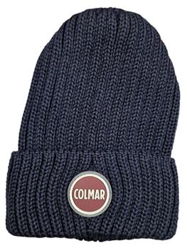 Cappello colmar a coste BLU