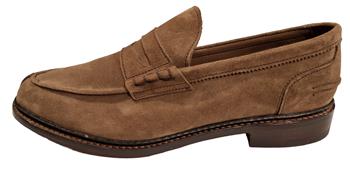 Tricker's adam castorino suede NEW BROWN