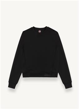 Felpa donna sweat shirt colmar NERO