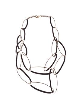 Collana maglie ovale liviana c ORO TESTA DI MORO