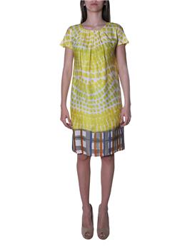 Abito manila grace con pieghe LIME