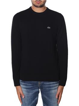 Maglia lacoste uomo giro collo NERO Y9