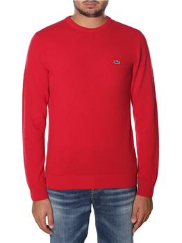 Maglia lacoste uomo giro collo ROSSO Y9