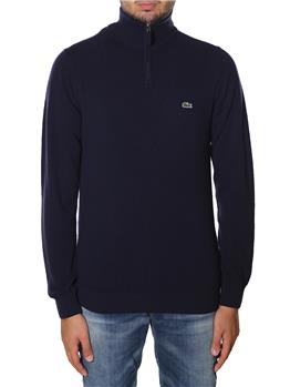 Maglia lacoste uomo 1/z zip BLU