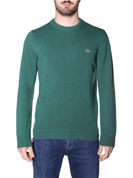 Maglia lacoste giro collo VERDE I0