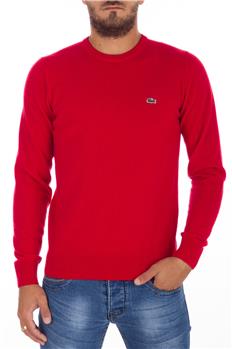 Maglia lacoste uomo giro collo ROSSO