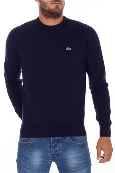 Maglia lacoste uomo giro collo BLU