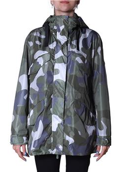 Parka save the duck gineva MACRO CAMO GREEN