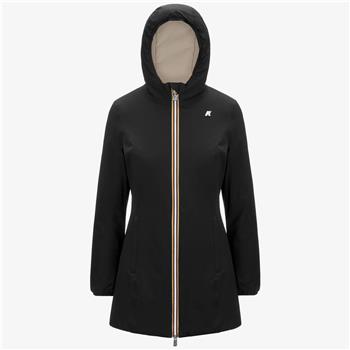 Piumino k-way donna denise BLACK P BEIGE