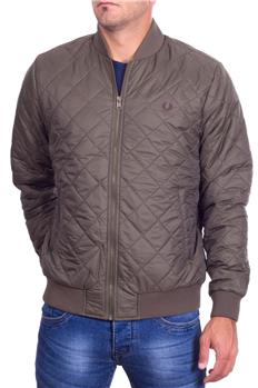 Bomber fred perry trpuntato VERDE Y7
