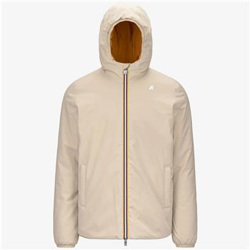 Piumino k-way jack warm double BEIGE G YELLOW