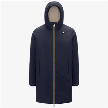 Piumino k-way uomo jacob BLUE DEPTH BEIGE GREY