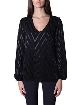 Blusa manila grace scollo v NERO