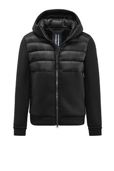 Giacca bimaterica bomboogie BLACK