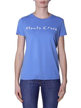 T-shirt manila grace classica CELESTE ZANZIBAR