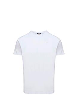 T-shirt k-way uomo basica WHITE
