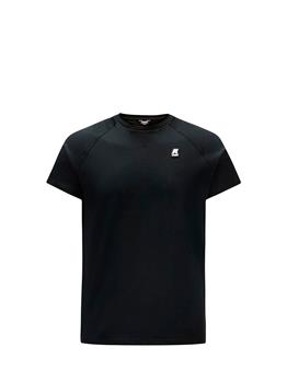 T-shirt k-way uomo basica BLACK PURE