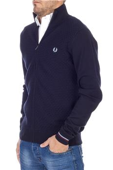 Maglia fred perry full zip BLU P7