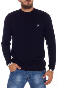 Maglia fred perry giro collo BLU Y8