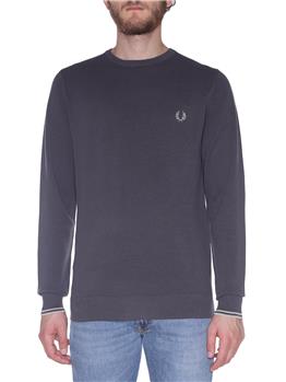 Maglia fred perry manica lunga GUN METAL