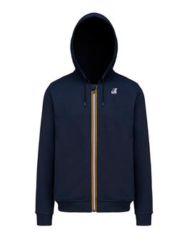 Felpa le vrai arnel k-way BLUE DEPHT