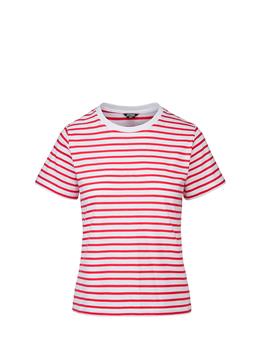 T-shirt amalia stripes k-way RED BERRY