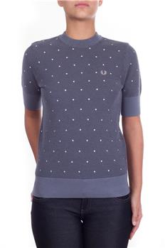 Maglia fred perry pois donna GRIGIO Y7