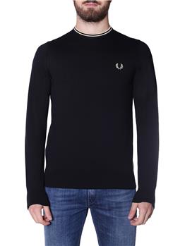 Maglia fred perry uomo BLACK CHAMPAGNE