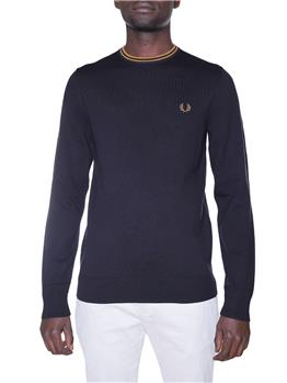 Maglia fred perry uomo BLACK DARK CARAMEL