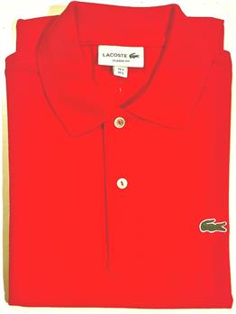 Polo lacoste classica uomo ROUGE