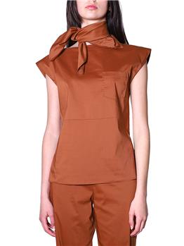 Top liviana conti foulard CORTECCIA