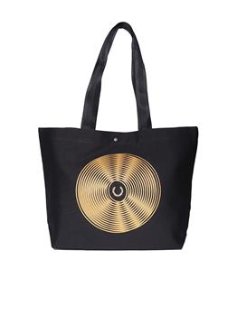 Borsa fred perry graphic tote BLACK