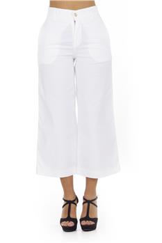 Pantalone latino' donna BIANCO